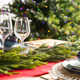 3-Piece 31.5"H Christmas Greenery PE Dripping Teardrop And 9Ft Garland Set