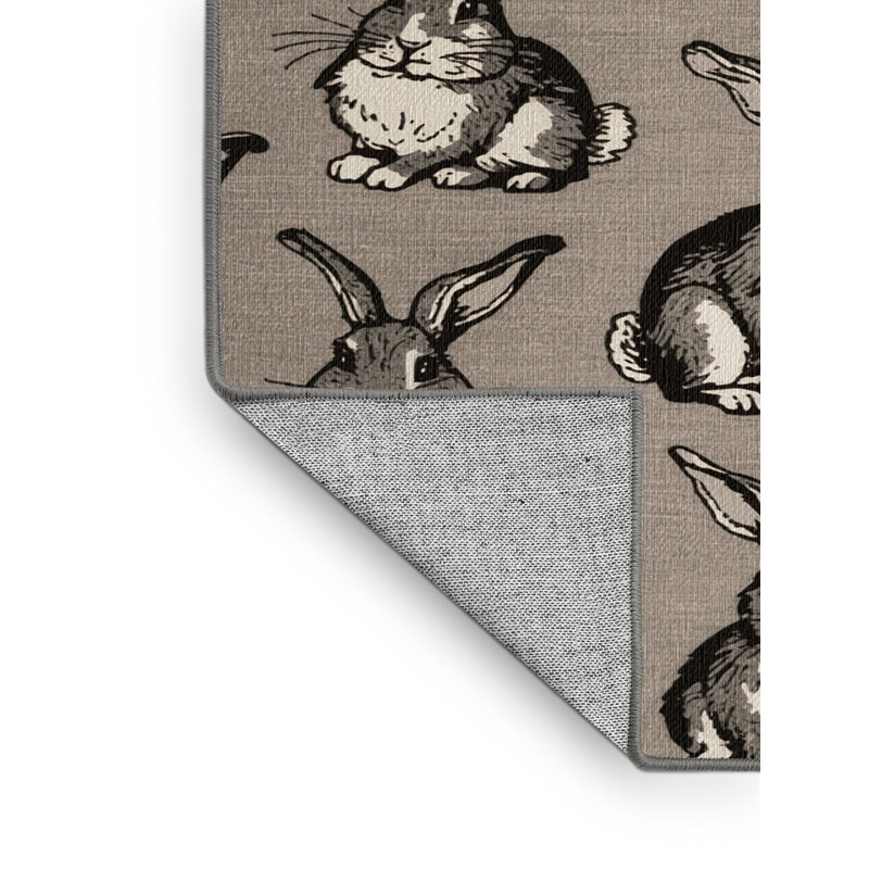  Tapis lavable de lapin, Rectangulaire 2 pi x 3 pi