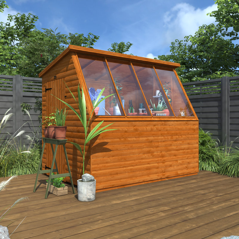 8x6w Tiger Potting Shed | Loglap