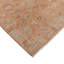 Rust Antique Revival Wool Silk Blend Rug