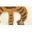 Tapis tigre personnalisé 3 pi 5 po x 5 pi 6 po
