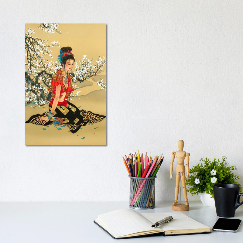 Missing You - Painting on Canvas, Wrapped Canvas, 20.32 cm H x 30.48 cm W