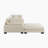 Brinsley 135" Modern Modular Sectional with Corduroy Fabric, Adjustable Backrests & 5 Pillows-1857957428