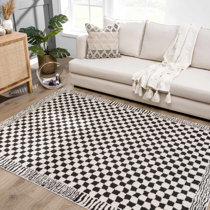 Checkerboard Rug Small Home Décor Area Rug Checkered Rug 