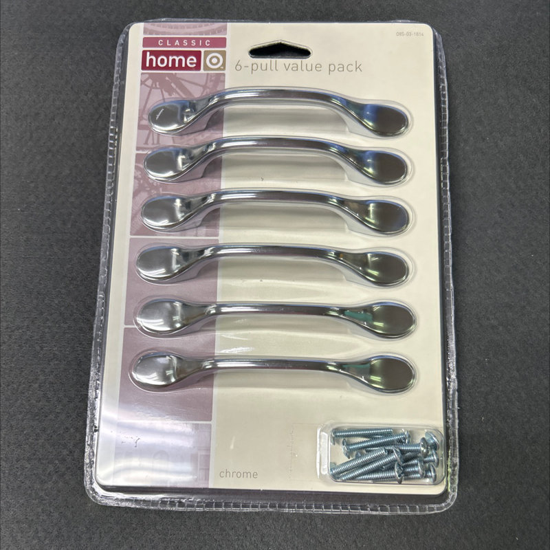 Spoon Foot 3" Center to Center Accent, Chrome , 1