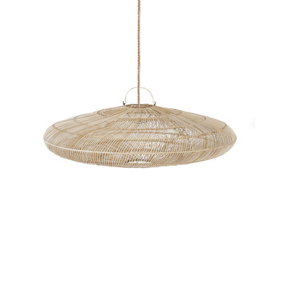 Rattan Novelty Lamp Shade ( Uno ) in Natural