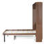 Lit escamotable double avec bureau pliable-806899280