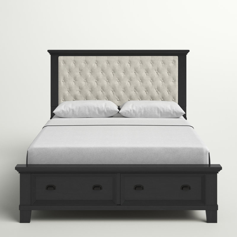 Arnuad Upholstered Platform Storage Bed, King