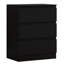 Carlton 3 Drawer Chest Of Drawers: 60cm Wide. Matt Finish. Scratch Resistant. Handleless Design.-39703022