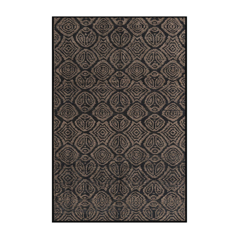 Tapis décoratif multicolore à motif abstrait, Tapis de couloir 2 pi x 5 pi