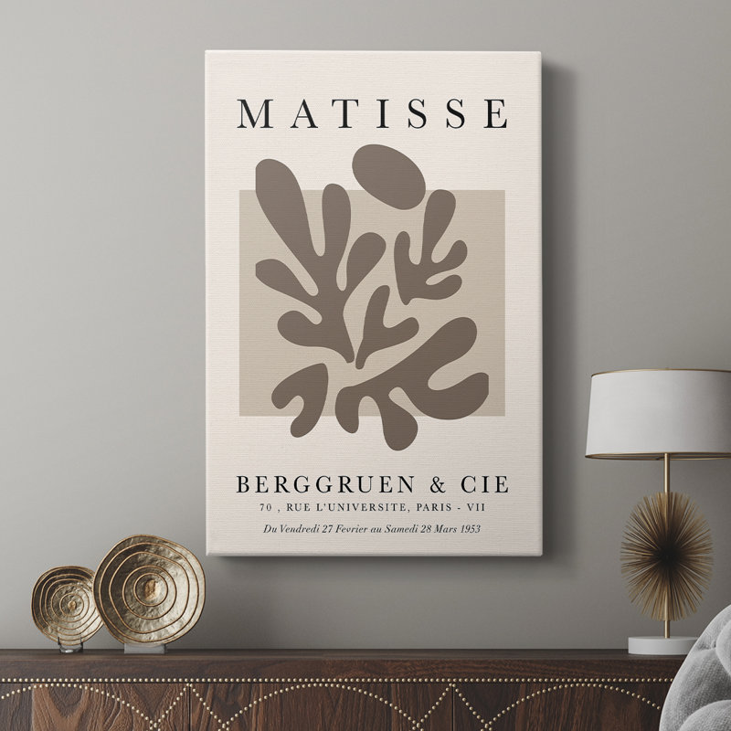 Matisse CCxxviii, reproduction d'art encadrée sur mesure, galerie Cavas, H 18 po x l 12 po