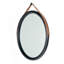 Des Round Solid Wood Mirror-1077681929