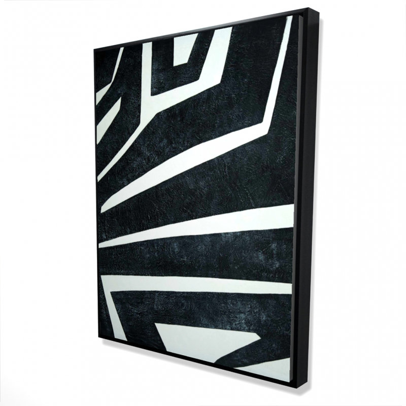 Labyrinth Print On Canvas, 48" H x 36" W