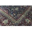 Hand-Knotted High-Quality Blue and Red Area Rug