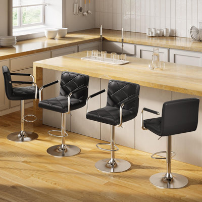 Tabouret pivotant à dossiers réglables Dossena