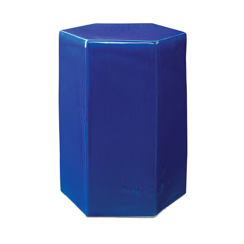 Table de bout bloc Bitania, H 13 po x l 15 po x P 25 po, Bleu