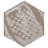 Venice 8.63" x 9.88" Porcelain Patterned Wall & Floor Tile