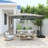 11FT Square Cantilever Patio Umbrella(Without Umbrella Base)-114653871