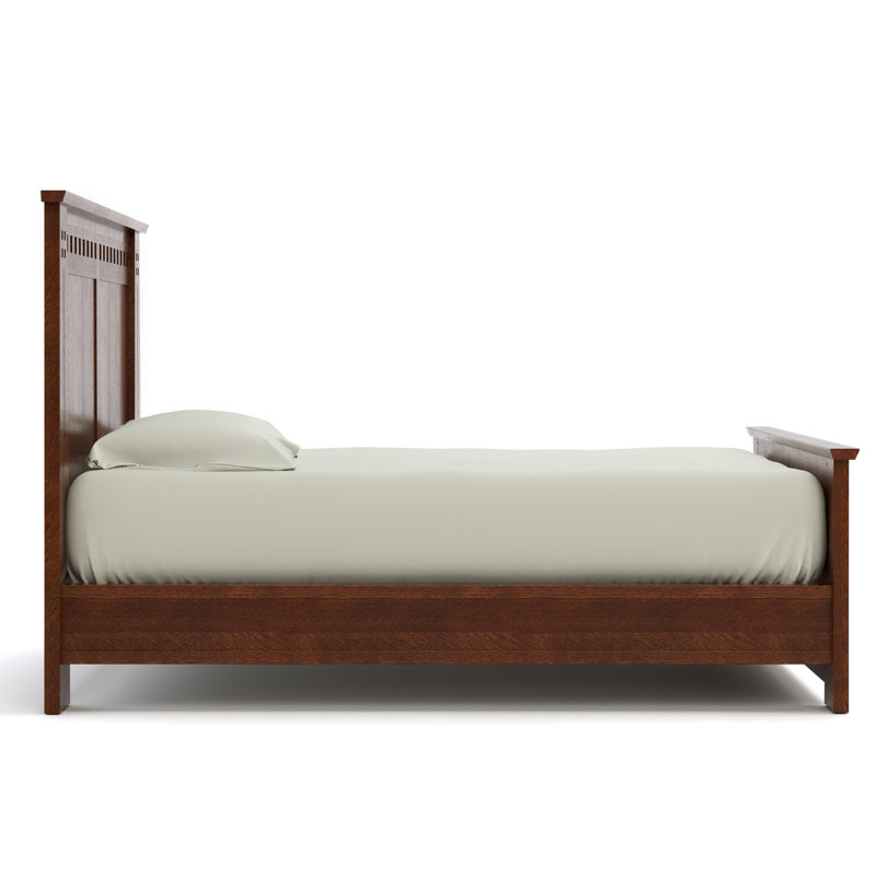 Highlands Solid Wood Low Profile Standard Bed, King, Onondaga