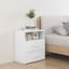 Govanny 50cm W Particle Board / Chipboard Bedside Table-1015370045