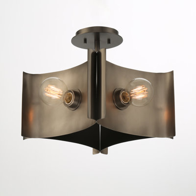 Metallo Semi Flush Mount