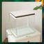 Fish Tank, 26L Glass Aquarium With Filter System, LED Lights, Water Pump, Betta Fish Tank For Goldfish, Shrimps