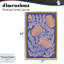 Cadre flottant Mid-Century mauve coquelicots, design par Martina Pavlova-108876263-108876261