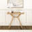 Muhsina Cross Leg 46 in. Entryway Console Table-1753358061-1776505155