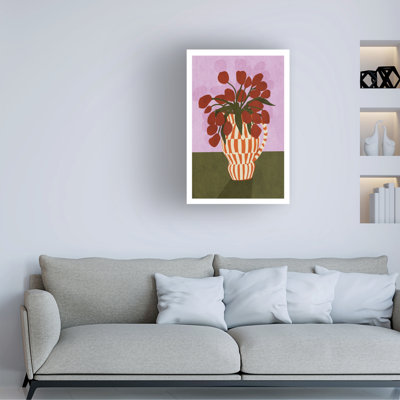 Bolog Emel Tunaboylu Flower Vase 1 Canvas Art