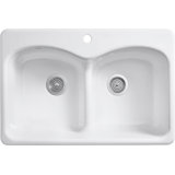Langlade® 33" L x 22" W Drop-In Kitchen Sink