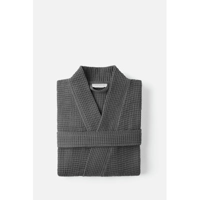 Unisex Organic Waffle Robe