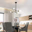Hartshorne 6-Light Sputnik Chandelier,Mid Century Modern Industrial Adjustable Pendant Light