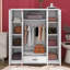 Armoire penderie 4 portes avec un tiroir et une tringle-1161711764