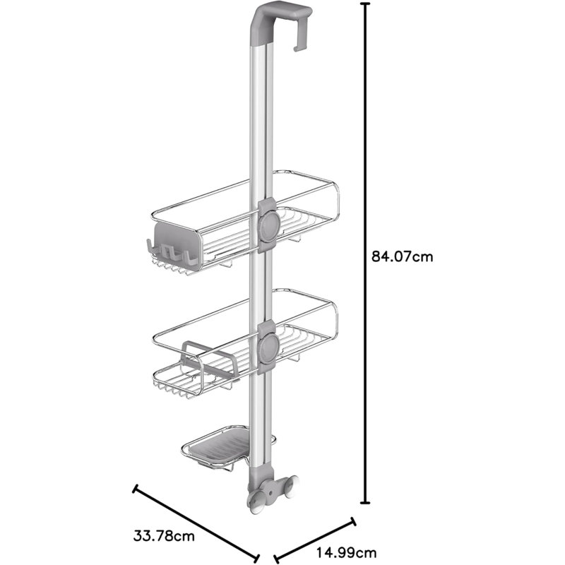 Hauser Stainless Steel Shower Caddy