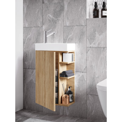 Raquele Bathroom Vanity with Basin