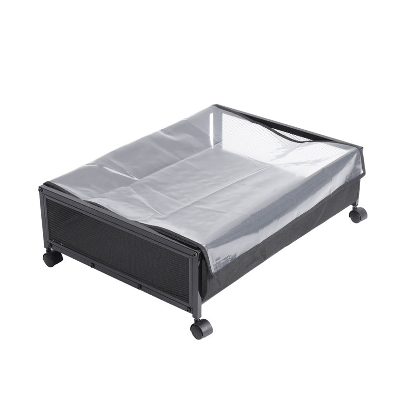17 Stories Iron Underbed Storage