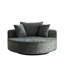 Fauteuil pivotant à 360 degrés en mousse de chenille - canapé-lit moelleux pour le salon, la chambre à coucher et le coussin de salon-873951788-873951789