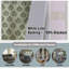 Fabdivine Block Printed Curtains Eyelet Window Drapes for Décor 54x36 Inch-Chahat-1048194851