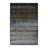 Selena Collection Striped Black and Gold Modern Area Rug-505847178