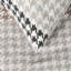 Cotton Houndstooth Duvet Cover Set with Pillowcases-1914786020-1914786017
