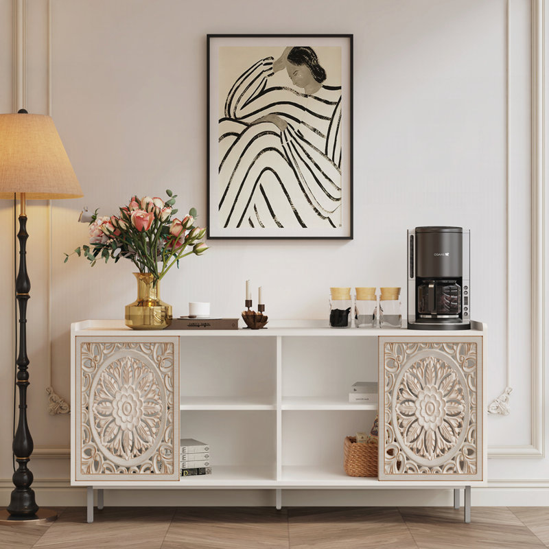 Buffet moderne de rangement pour le salon