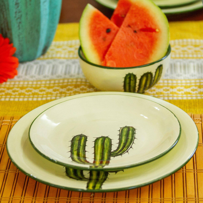 Foundry Select Saguaro and Ceramic Dinner Plate