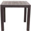 Ensemble de salle à manger rectangulaire pour 3 personnes 18,5 po Dorthula-1326933335