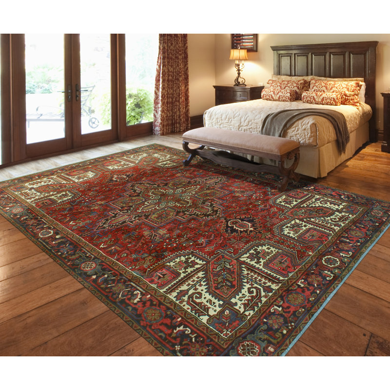 Megsed One-of-a-Kind 7'9" X 10'8" 1980s Wool Area Rug