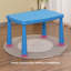 Table pour enfants, table rectangulaire en plastique pour enfants, école, maison, jeu, lecture, jardin d'enfants