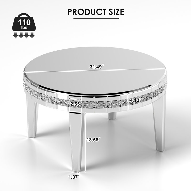 Table basse traîneau avec rangement