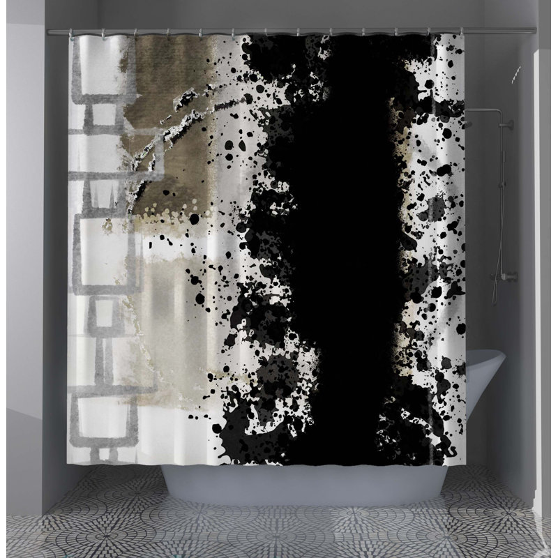 Abstract Shower Curtain