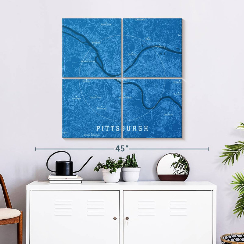 Aliaz Pittsburgh City Map