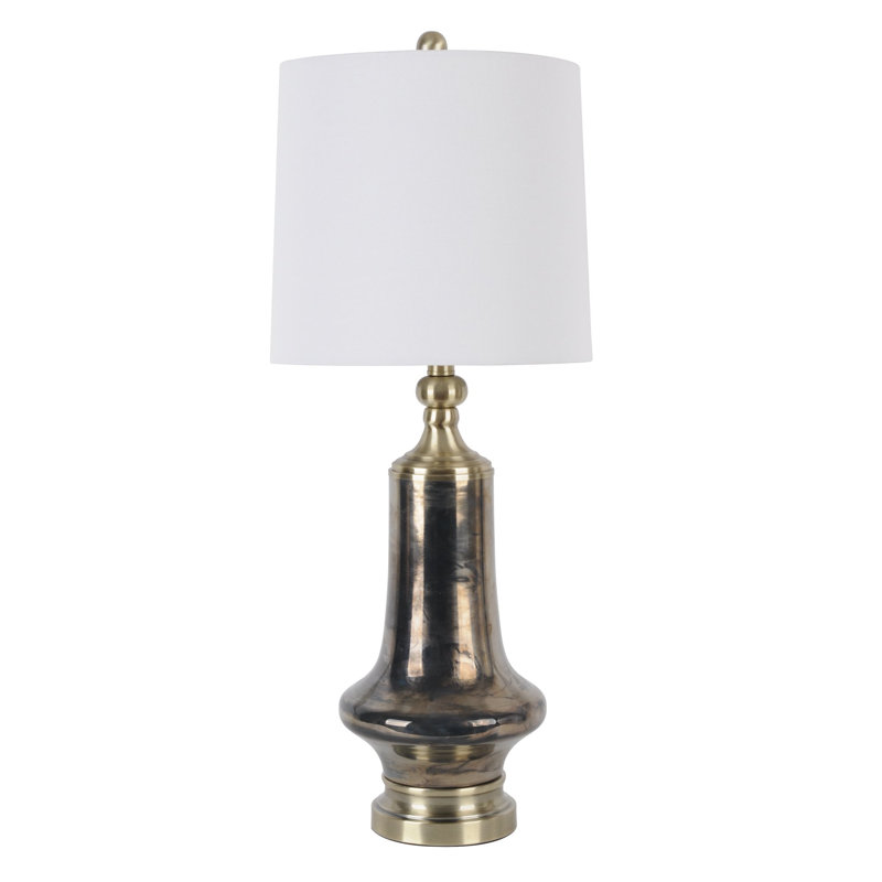 Lampe de table irisée 30,5 po Pressnell
