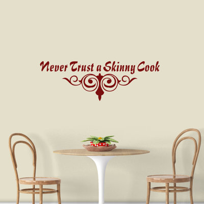 Food & Beverage Non-Wall Damaging Wall Decal